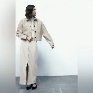 ZARA SHORT CARDIGAN WITH POCKETS